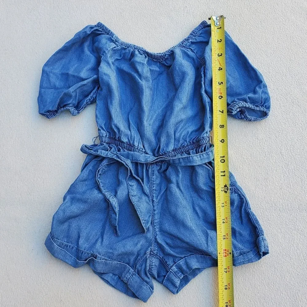 Gap Kids Denim Romper Size XS